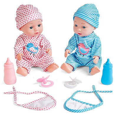 Kidoozie Just Imagine Care 'N Cuddle Baby Twin Set