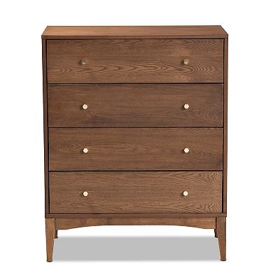 Baxton Studio Landis 4-Drawer Chest