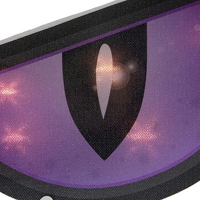 Northlight 20-in. Lighted Purple Eyes Halloween Window Silhouette Decoration