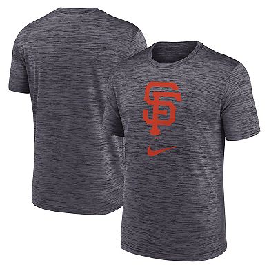Men's Nike Black San Francisco Giants Logo Velocity Performance T-Shirt