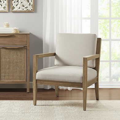 Madison Park Bianca Upholstered Accent Arm Chair
