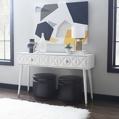 Linon Geo Console Table