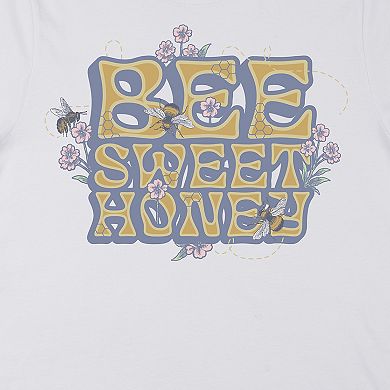 Juniors' Bee Sweet Graphic Tee