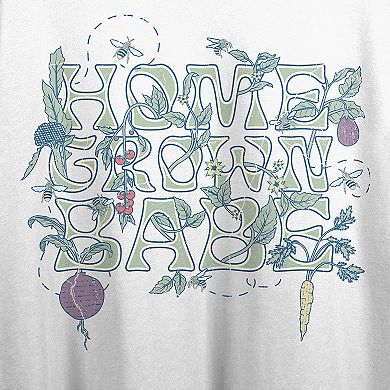 Juniors' Home Grown Babe Graphic Tee