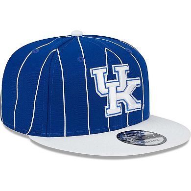 Men's New Era Royal/White Kentucky Wildcats Vintage 9FIFTY Snapback Hat