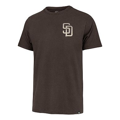 Men's '47  Brown San Diego Padres Turn Back Franklin T-Shirt