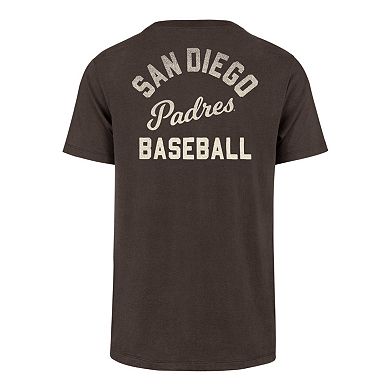 Men's '47  Brown San Diego Padres Turn Back Franklin T-Shirt