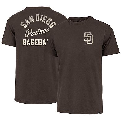 Men's '47  Brown San Diego Padres Turn Back Franklin T-Shirt