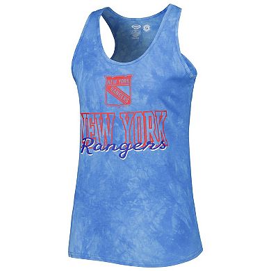 Women's Concepts Sport  Blue New York Rangers Billboard Tank Top & Shorts Sleep Set