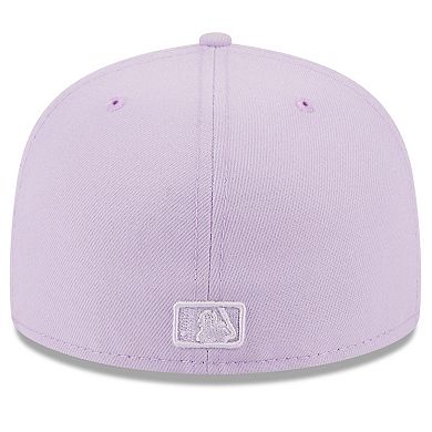 Men's New Era Lavender Los Angeles Dodgers 2023 Spring Color Basic 59FIFTY Fitted Hat