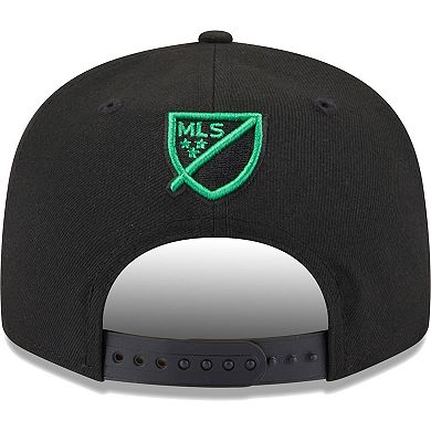 Men's New Era Black Austin FC Kick Off 9FIFTY Snapback Hat
