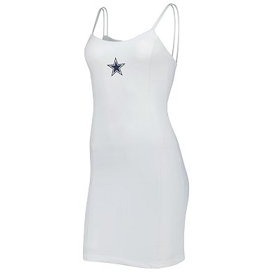 Women's White Dallas Cowboys Sleeveless Sports Dress