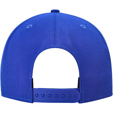 Men's New Era Blue New York Knicks Rocker 9FIFTY Snapback Hat