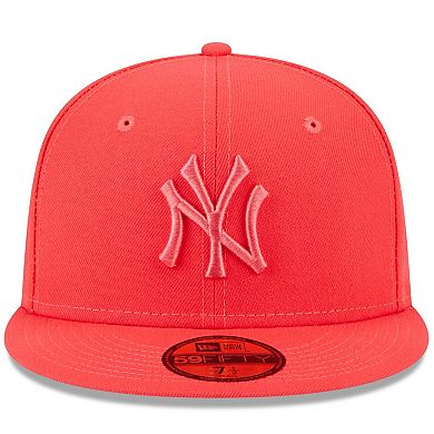Men's New Era Red New York Yankees 2023 Spring Color Basic 59FIFTY Fitted Hat