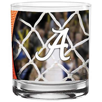 Alabama Crimson Tide 14oz. Basketball Glass