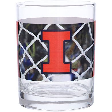 Illinois Fighting Illini 14oz. Basketball Glass