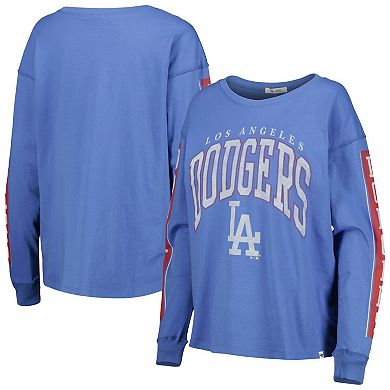 Women's '47 Royal Los Angeles Dodgers Statement Long Sleeve T-Shirt