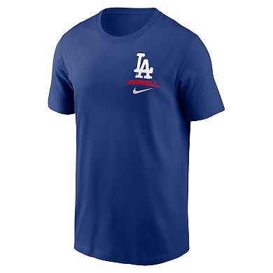 Men's Nike  Royal Los Angeles Dodgers City Connect 2-Hit T-Shirt