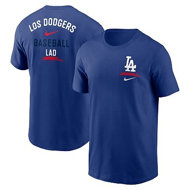 Men's Nike  Royal Los Angeles Dodgers City Connect 2-Hit T-Shirt