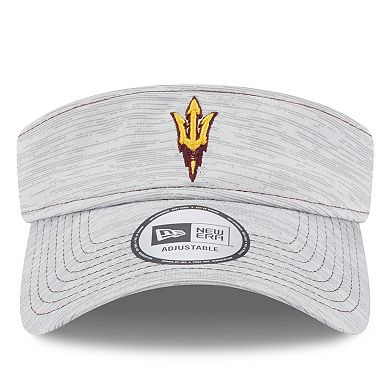 Men's New Era Gray Arizona State Sun Devils Logo Adjustable Visor