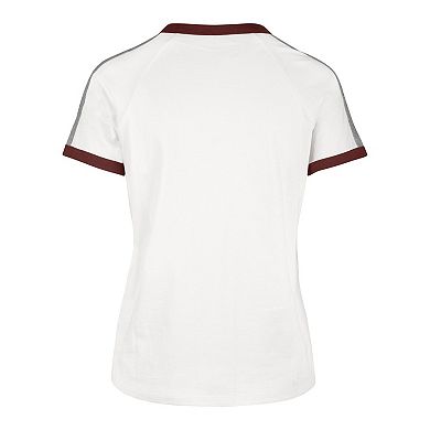 Women's '47 White Alabama Crimson Tide Sweet Heat Peyton T-Shirt