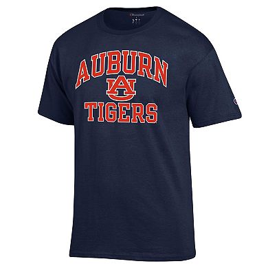 Men's Champion Navy Auburn Tigers High Motor T-Shirt