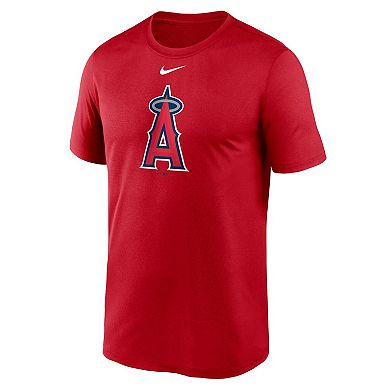 Men's Nike Red Los Angeles Angels New Legend Logo T-Shirt