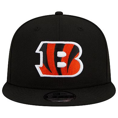 Men's New Era Black Cincinnati Bengals 9FIFTY Snapback Hat