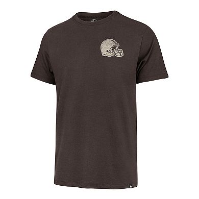 Men's '47 Brown Cleveland Browns Turn Back Franklin T-Shirt
