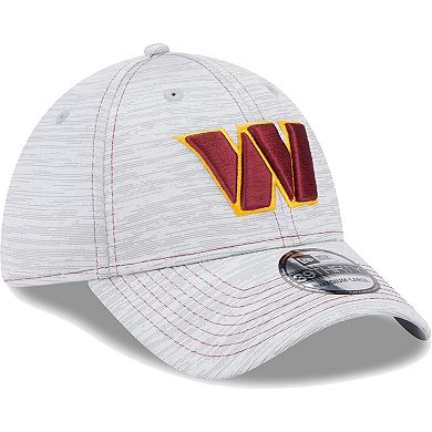 Men's New Era Gray Washington Commanders Speed 39THIRTY Flex Hat