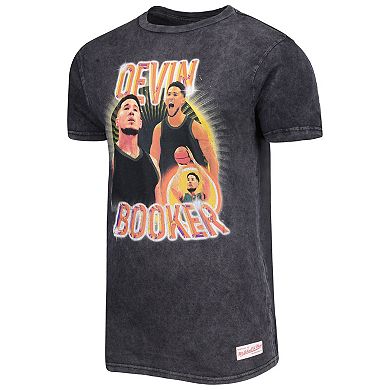Men's Mitchell & Ness Black Devin Booker Phoenix Suns 2023 NBA All-Star Game Concert T-Shirt