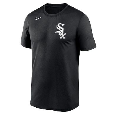 Men's Nike Black Chicago White Sox New Legend Wordmark T-Shirt