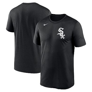 Men's Nike Black Chicago White Sox New Legend Wordmark T-Shirt