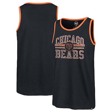 Men's '47 Navy Chicago Bears Winger Franklin Tank Top