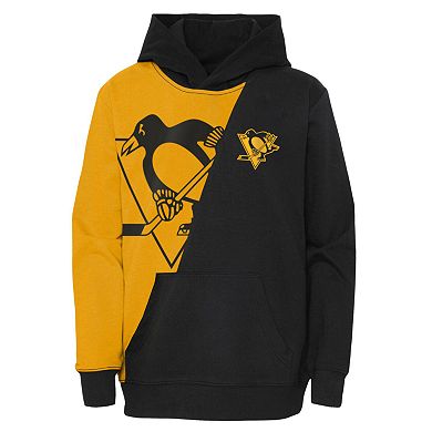 Preschool Gold/Black Pittsburgh Penguins Unrivaled Pullover Hoodie