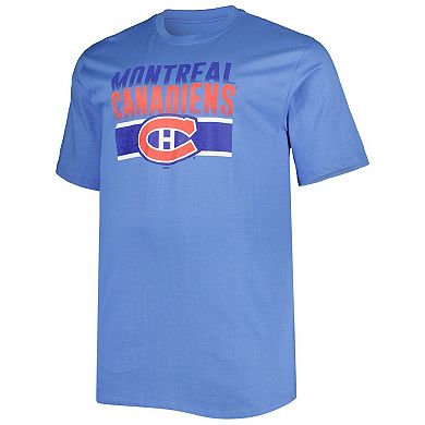 Men's Fanatics Branded Blue Montreal Canadiens Big & Tall Special Edition 2.0 T-Shirt