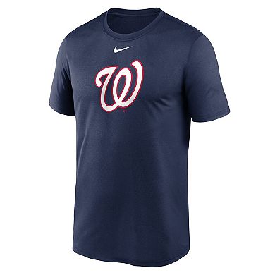 Men's Nike Navy Washington Nationals Big & Tall Logo Legend Performance T-Shirt