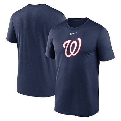 Men's Nike Navy Washington Nationals Big & Tall Logo Legend Performance T-Shirt