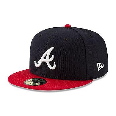 Men's New Era Navy/Red Atlanta Braves 2023 Jackie Robinson Day 59FIFTY Fitted Hat