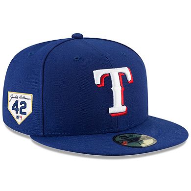 Men's New Era Royal Texas Rangers 2023 Jackie Robinson Day 59FIFTY Fitted Hat