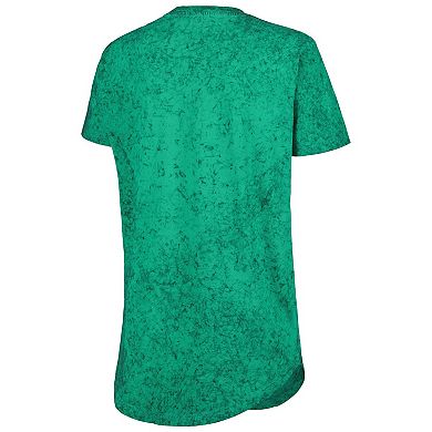 Women's Pressbox Green Michigan State Spartans Southlawn Sun-Washed T-Shirt