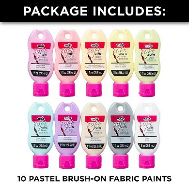 Tulip Soft Pastel Brush-On Fabric Paint