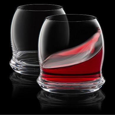 JoyJolt Cosmos 2-pc. Crystal Stemless Wine Glass Set
