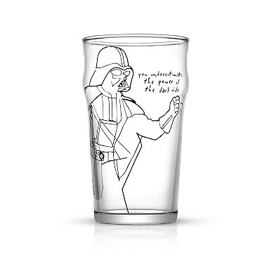 JoyJolt Star Wars Striking Sketch Characters Collection 4-pc. Pint Glasses