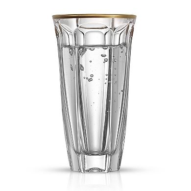 JoyJolt Windsor 2-pc. Crystal Highball Glass Set