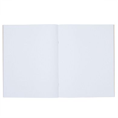 24 Pack Large Blank Notebook 8.5x11 Bulk, Unlined Journals for Sketchbook