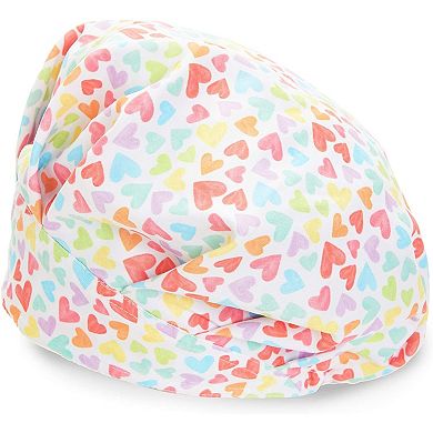 Bouffant Scrub Hats for Women, Nurses, Surgical Techs (12 x 7 in, 2 Pack)