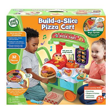 LeapFrog Build-a-Slice Pizza Cart??? Food Cart Toy