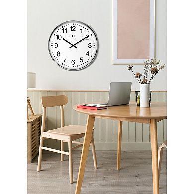 Infinity Instruments 19.375-in. Round Wall Clock