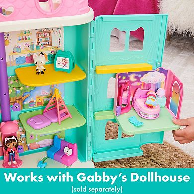 Gabby's Dollhouse Sweet Dreams Bedroom with Pillow Cat Figure